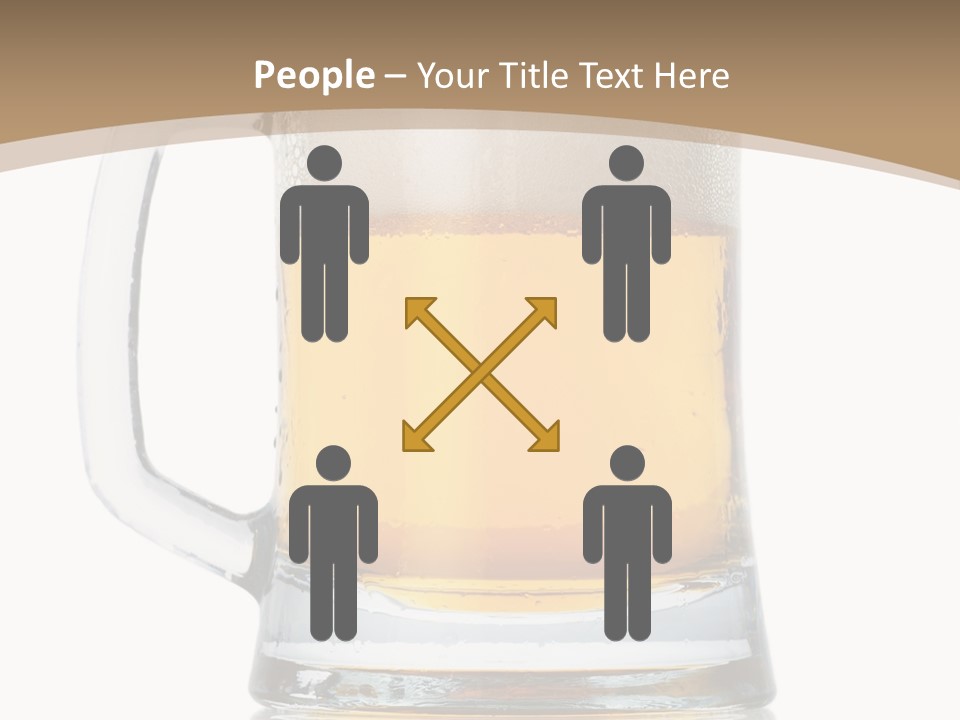 Golden Brewed Tavern PowerPoint Template