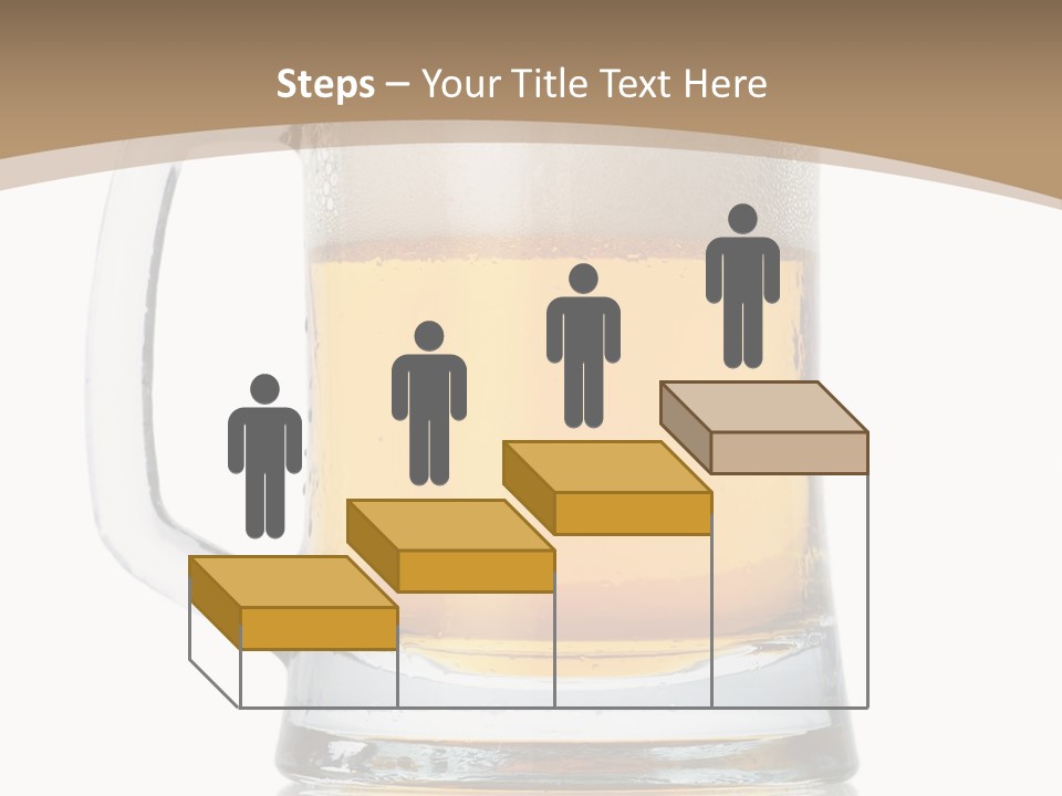 Golden Brewed Tavern PowerPoint Template