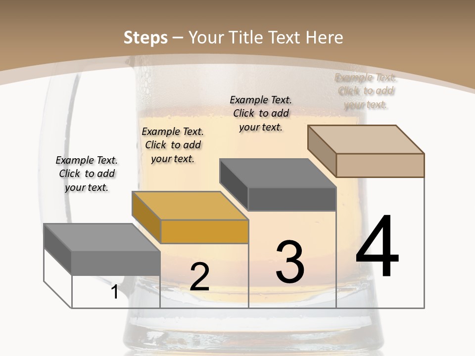 Golden Brewed Tavern PowerPoint Template