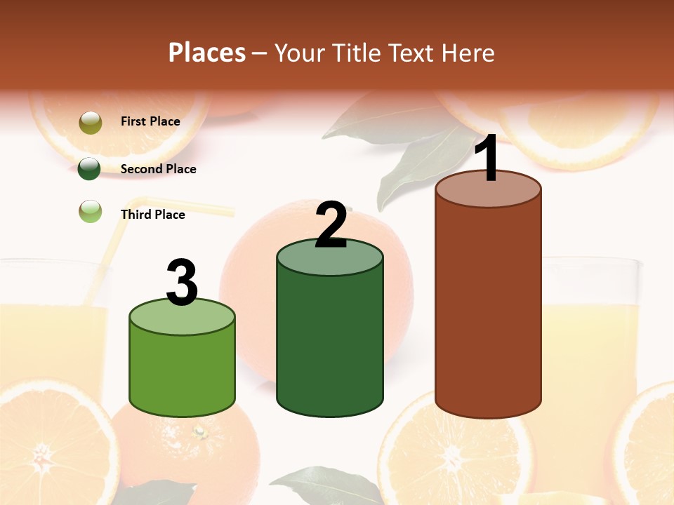 Collection Meals Fresh PowerPoint Template