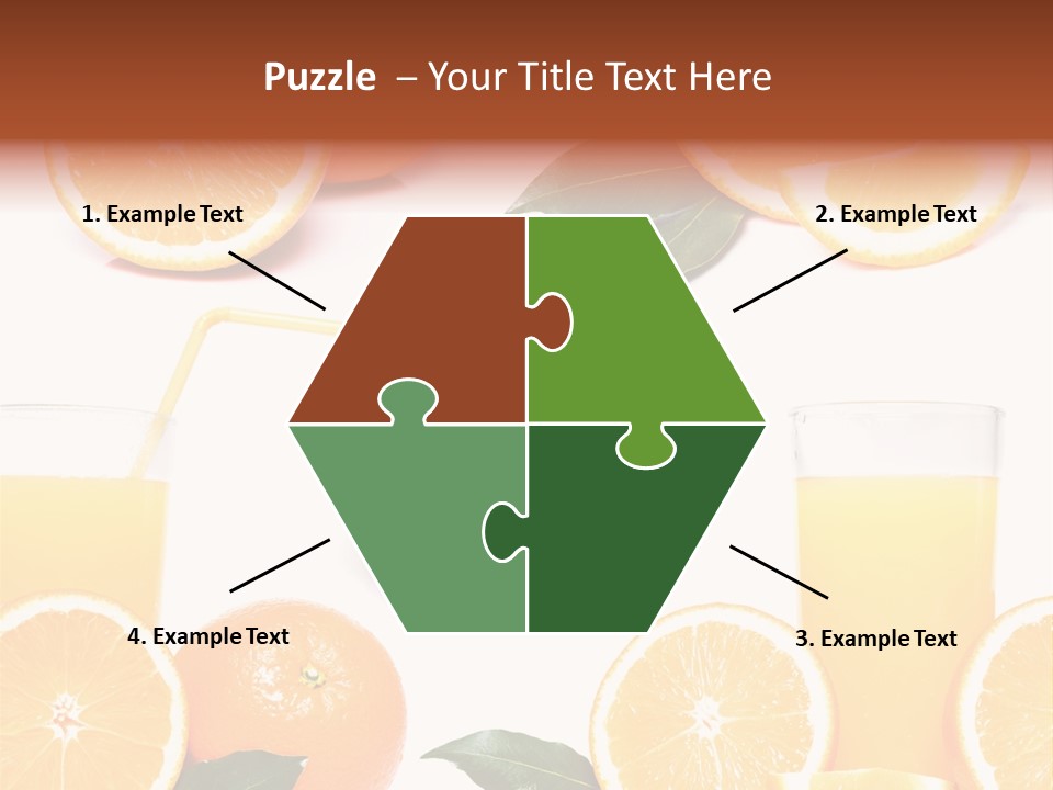Collection Meals Fresh PowerPoint Template