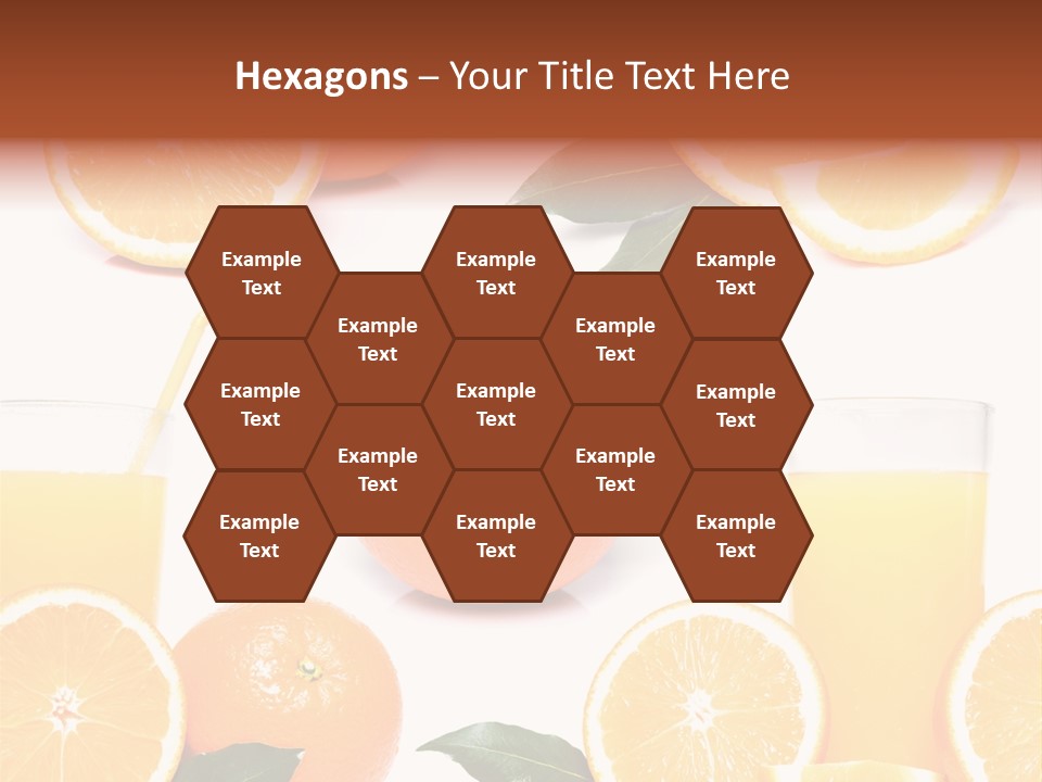 Collection Meals Fresh PowerPoint Template