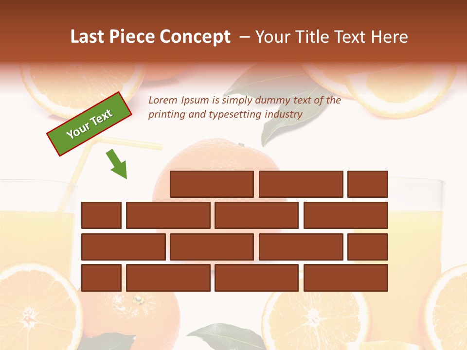 Collection Meals Fresh PowerPoint Template