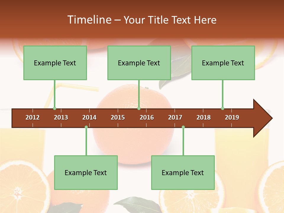 Collection Meals Fresh PowerPoint Template