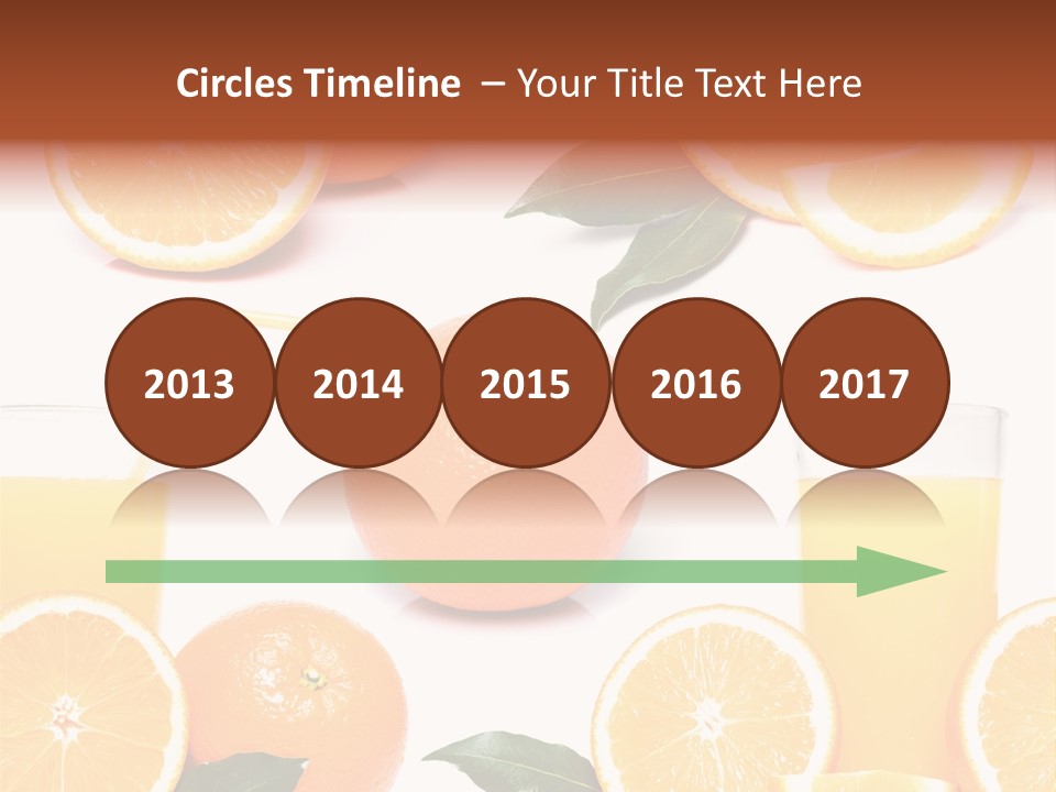 Collection Meals Fresh PowerPoint Template