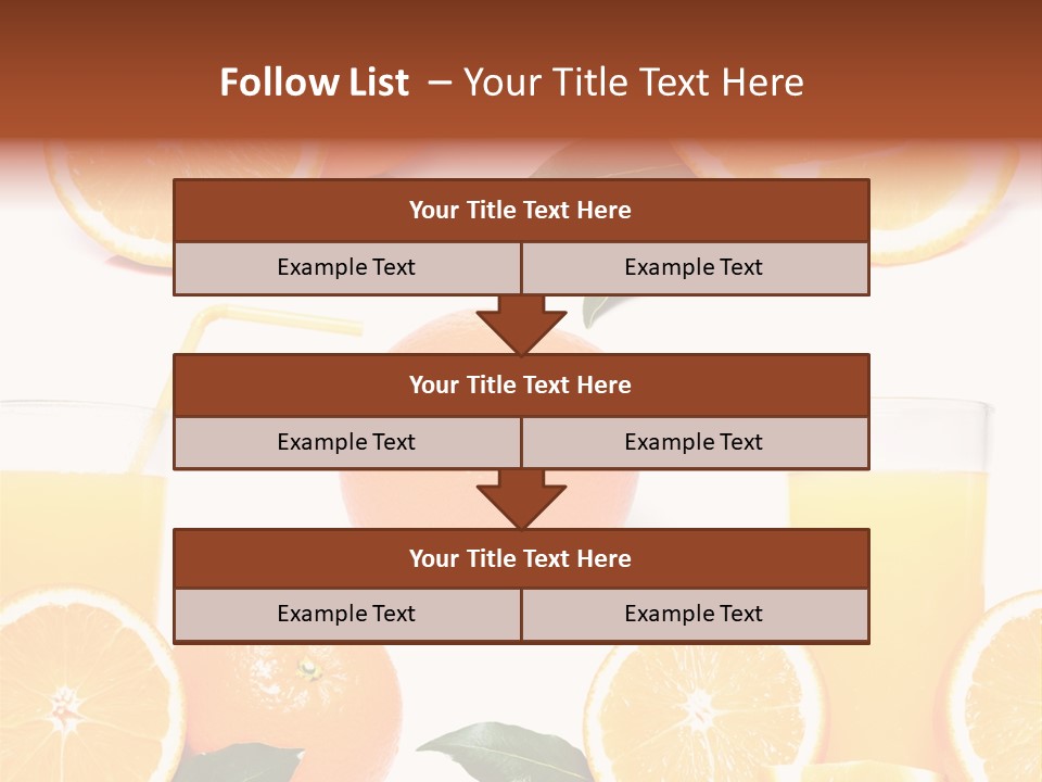 Collection Meals Fresh PowerPoint Template