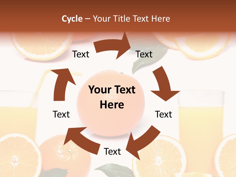 Collection Meals Fresh PowerPoint Template