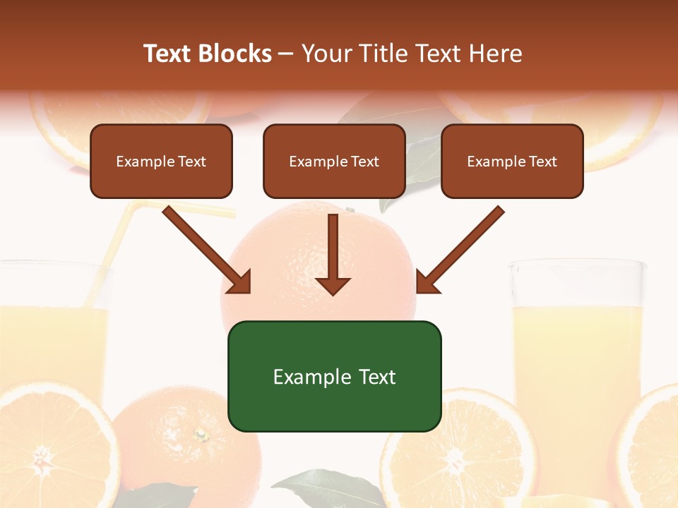 Collection Meals Fresh PowerPoint Template