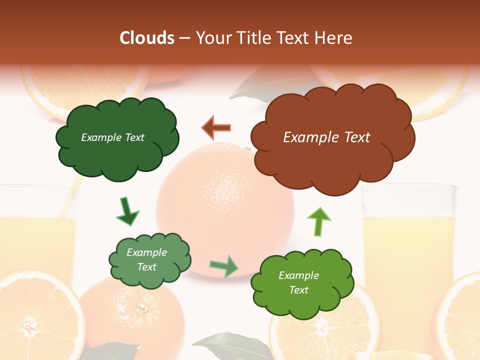 Collection Meals Fresh PowerPoint Template