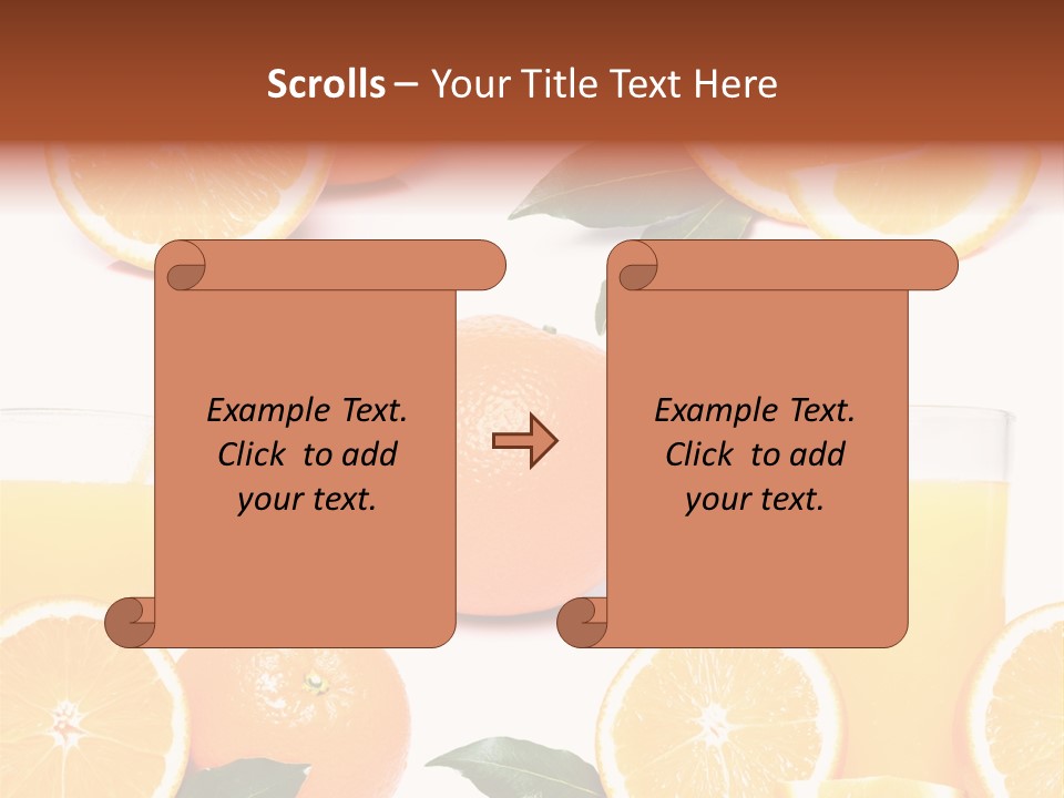 Collection Meals Fresh PowerPoint Template