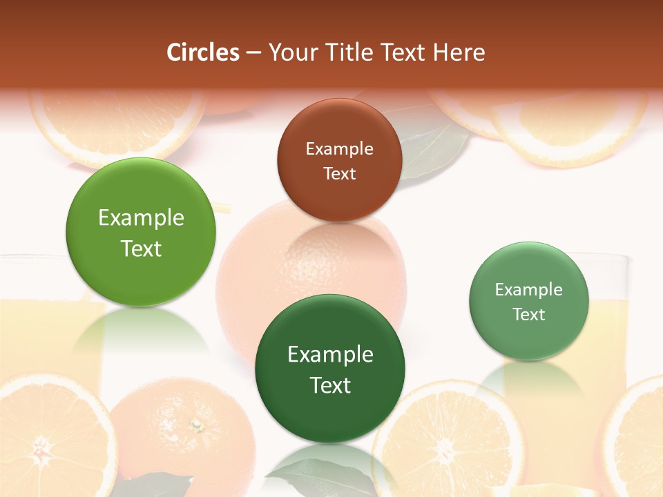 Collection Meals Fresh PowerPoint Template