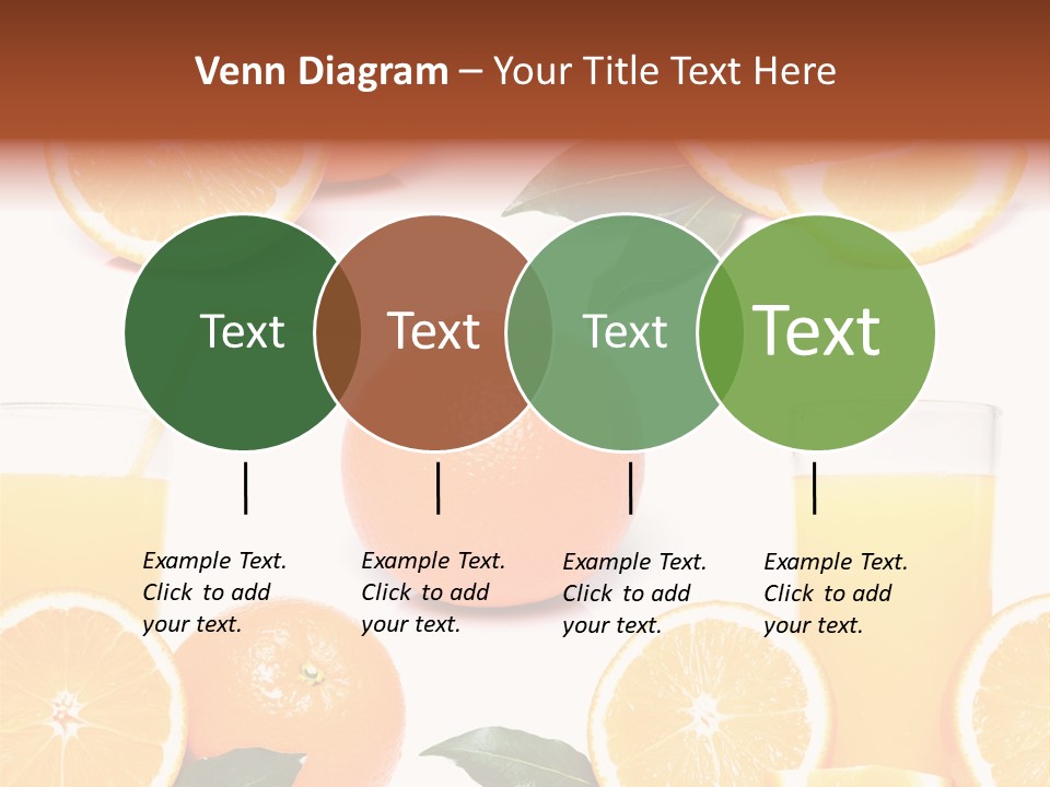 Collection Meals Fresh PowerPoint Template
