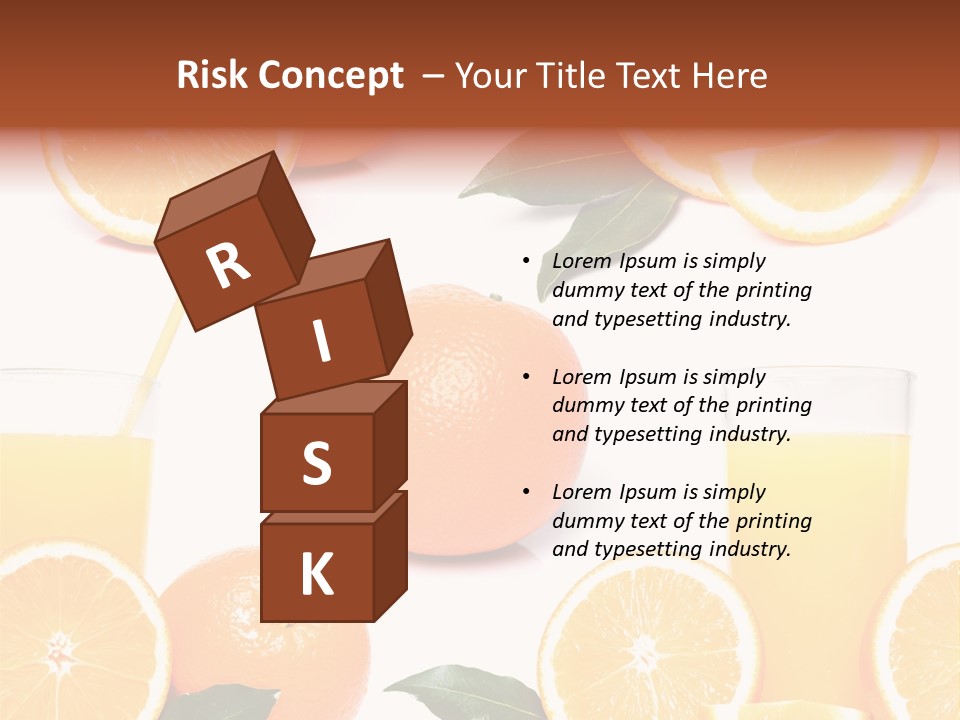 Collection Meals Fresh PowerPoint Template