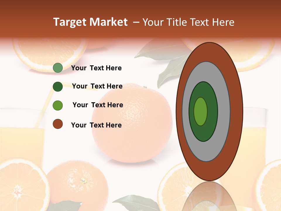 Collection Meals Fresh PowerPoint Template