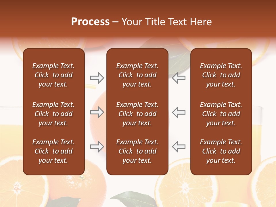 Collection Meals Fresh PowerPoint Template