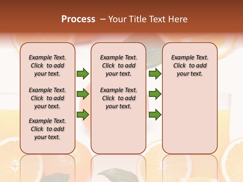 Collection Meals Fresh PowerPoint Template