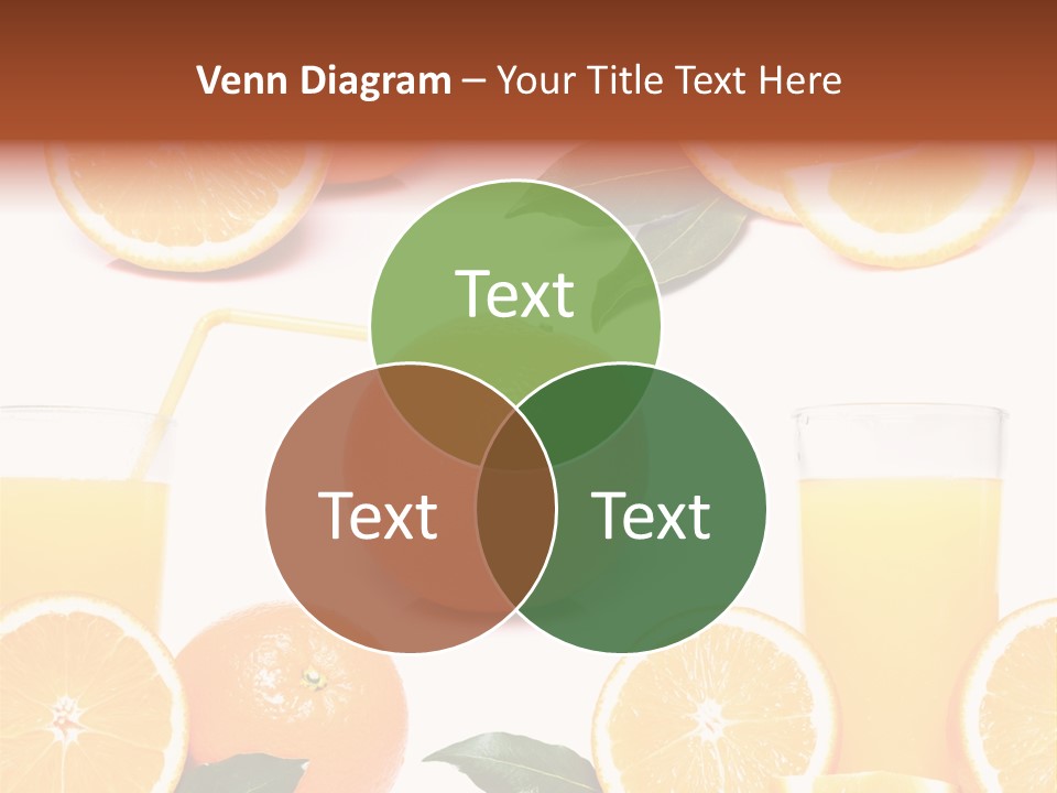 Collection Meals Fresh PowerPoint Template