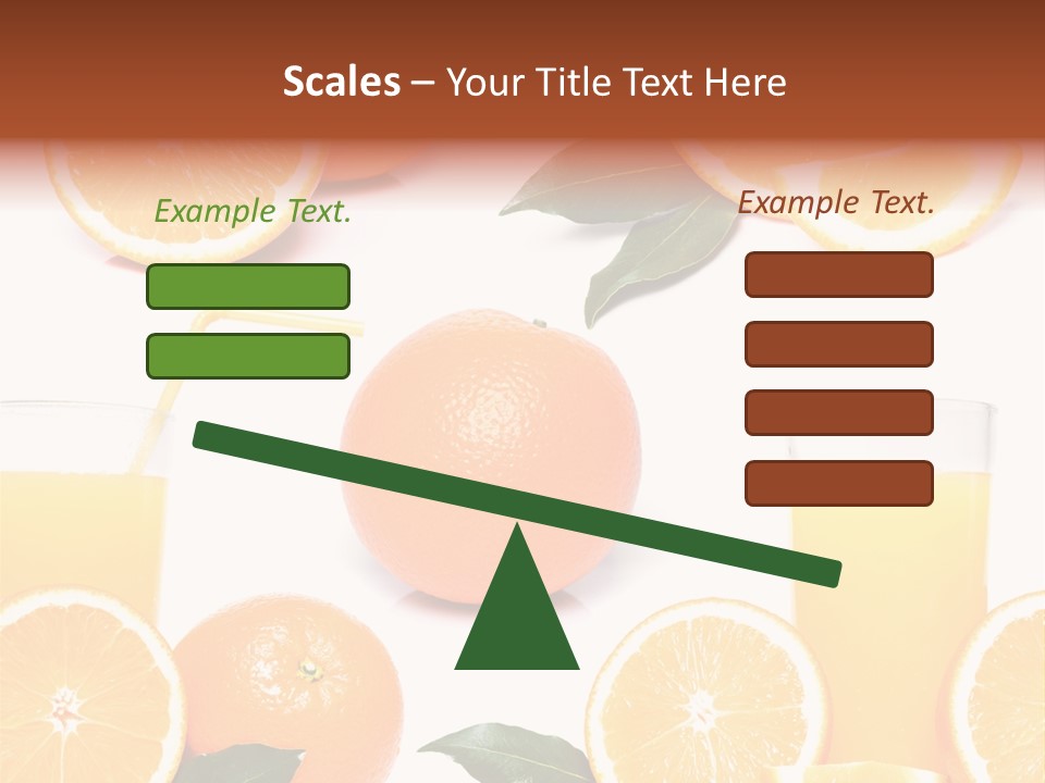 Collection Meals Fresh PowerPoint Template