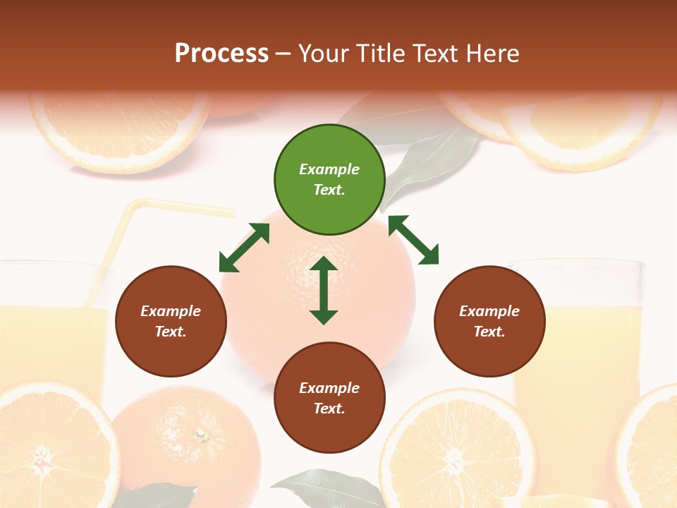 Collection Meals Fresh PowerPoint Template