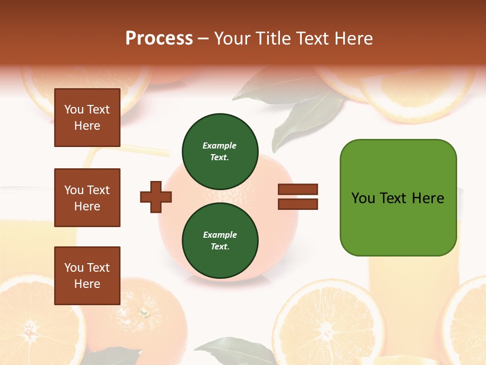 Collection Meals Fresh PowerPoint Template