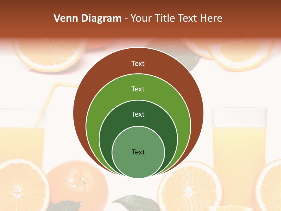 Collection Meals Fresh PowerPoint Template