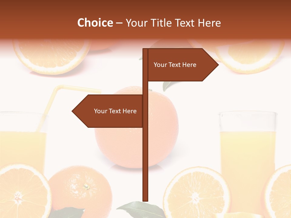 Collection Meals Fresh PowerPoint Template