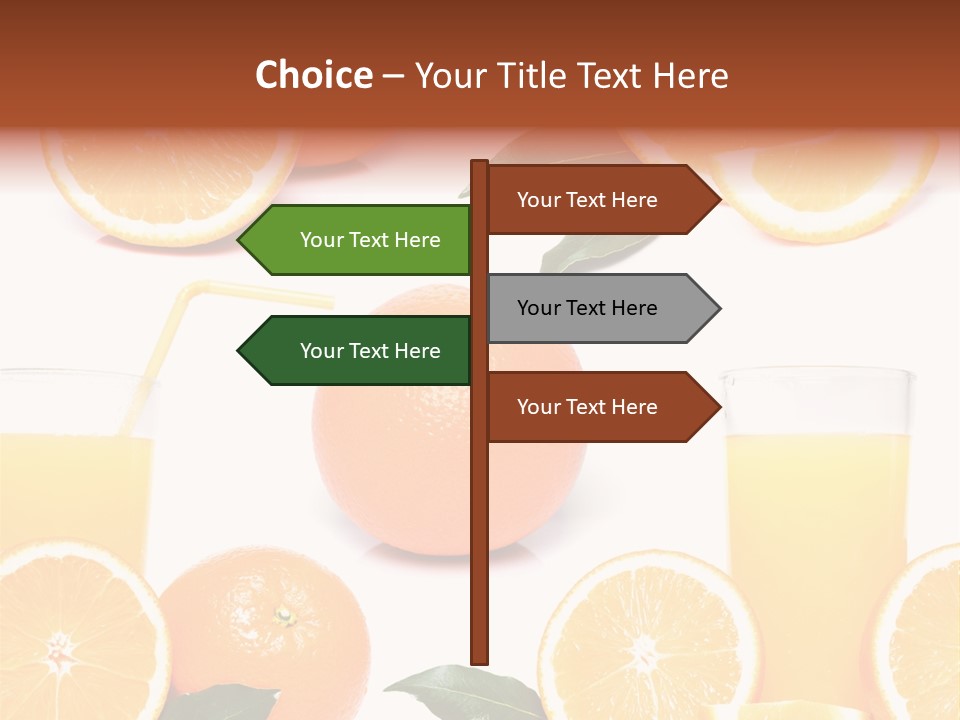 Collection Meals Fresh PowerPoint Template
