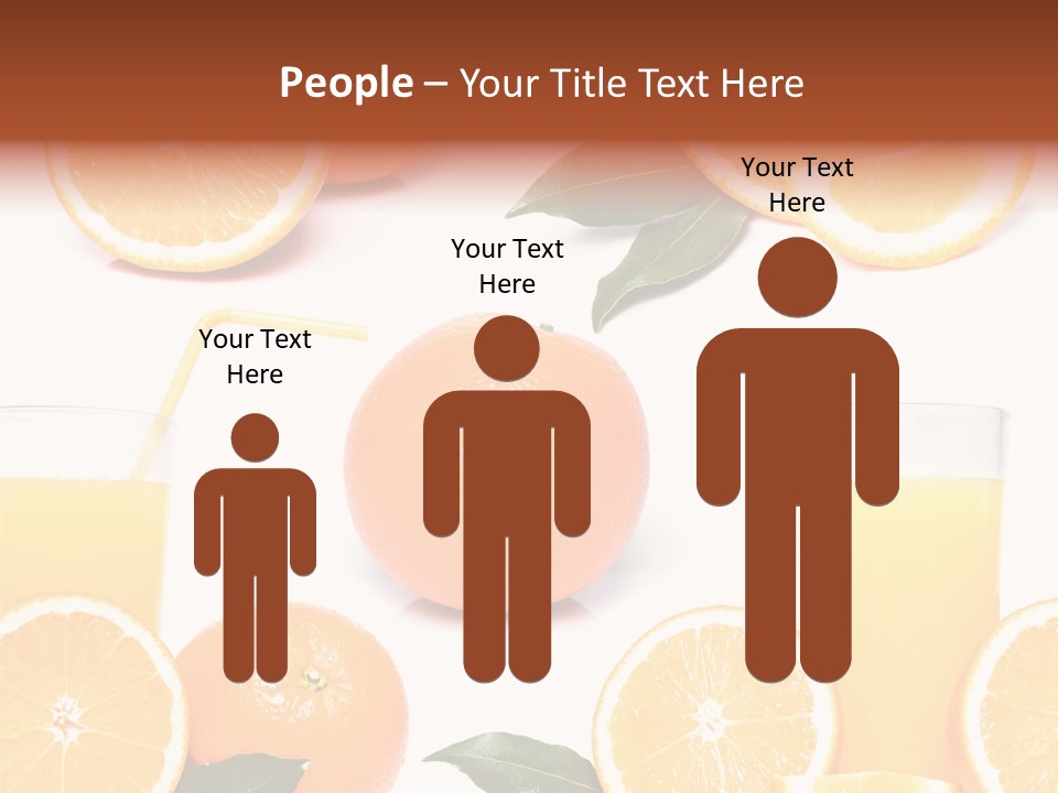 Collection Meals Fresh PowerPoint Template