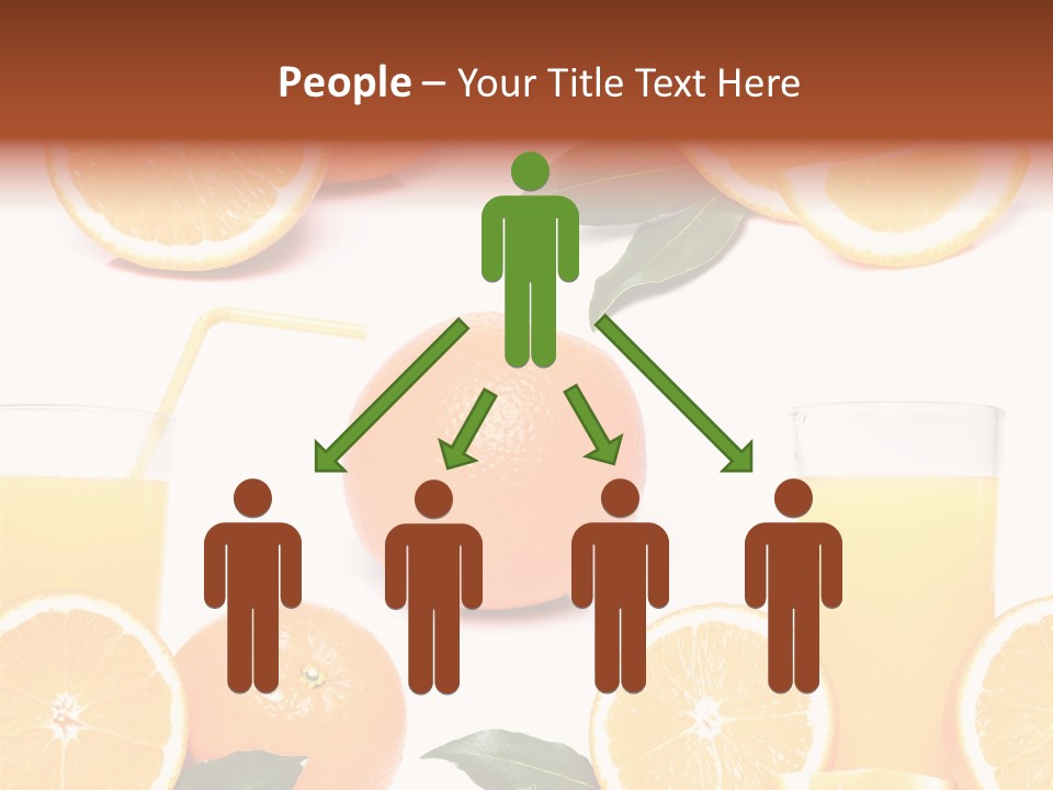 Collection Meals Fresh PowerPoint Template