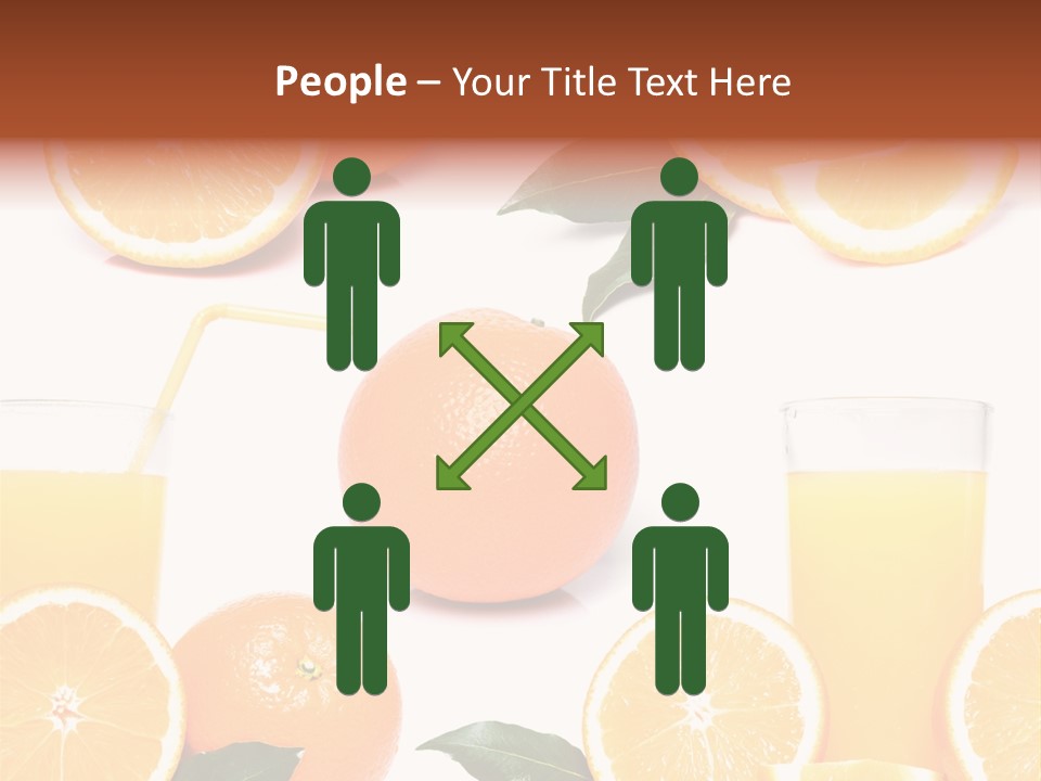 Collection Meals Fresh PowerPoint Template