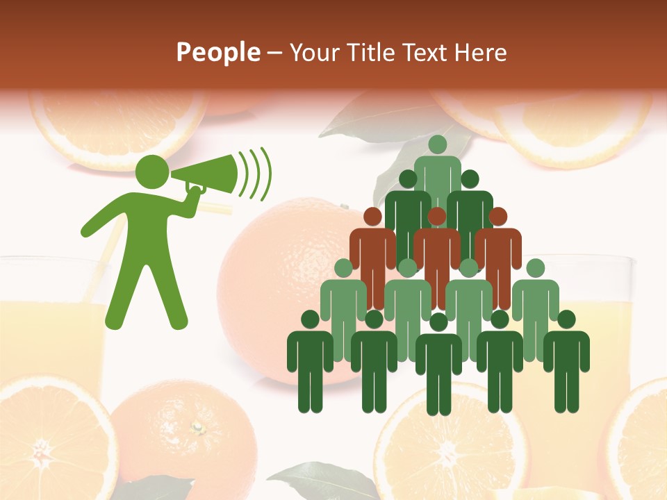 Collection Meals Fresh PowerPoint Template