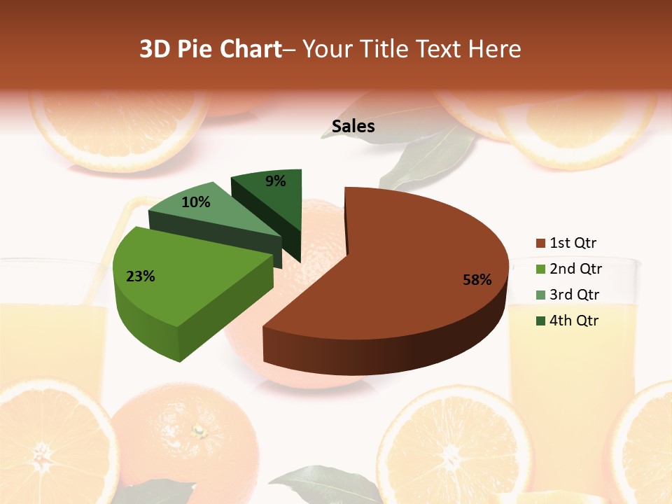 Collection Meals Fresh PowerPoint Template