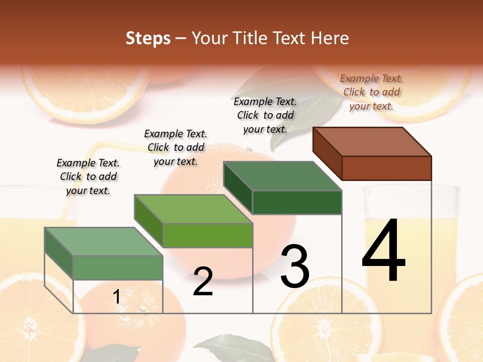 Collection Meals Fresh PowerPoint Template