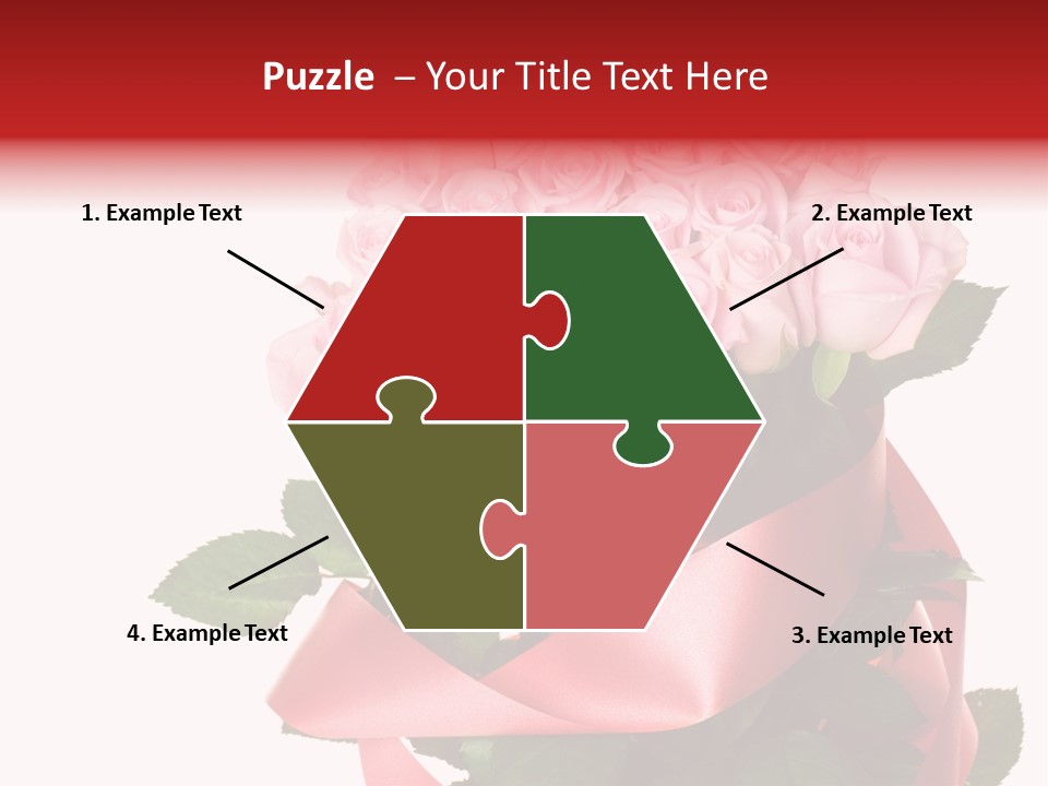 Petals Element Design PowerPoint Template