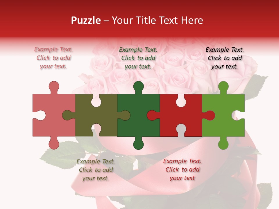 Petals Element Design PowerPoint Template