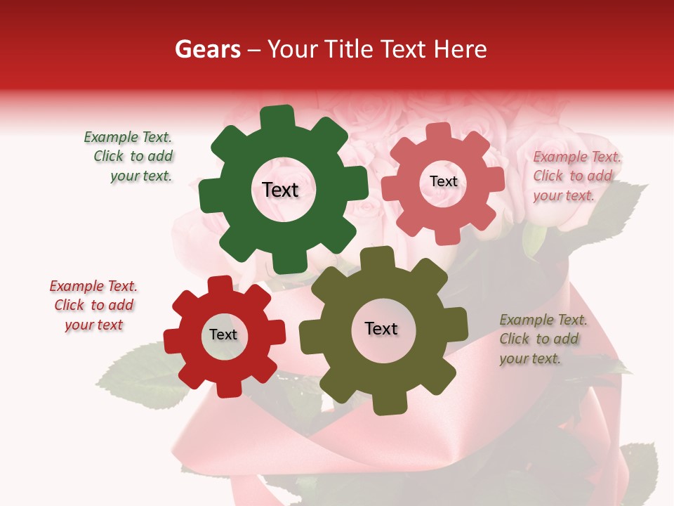 Petals Element Design PowerPoint Template