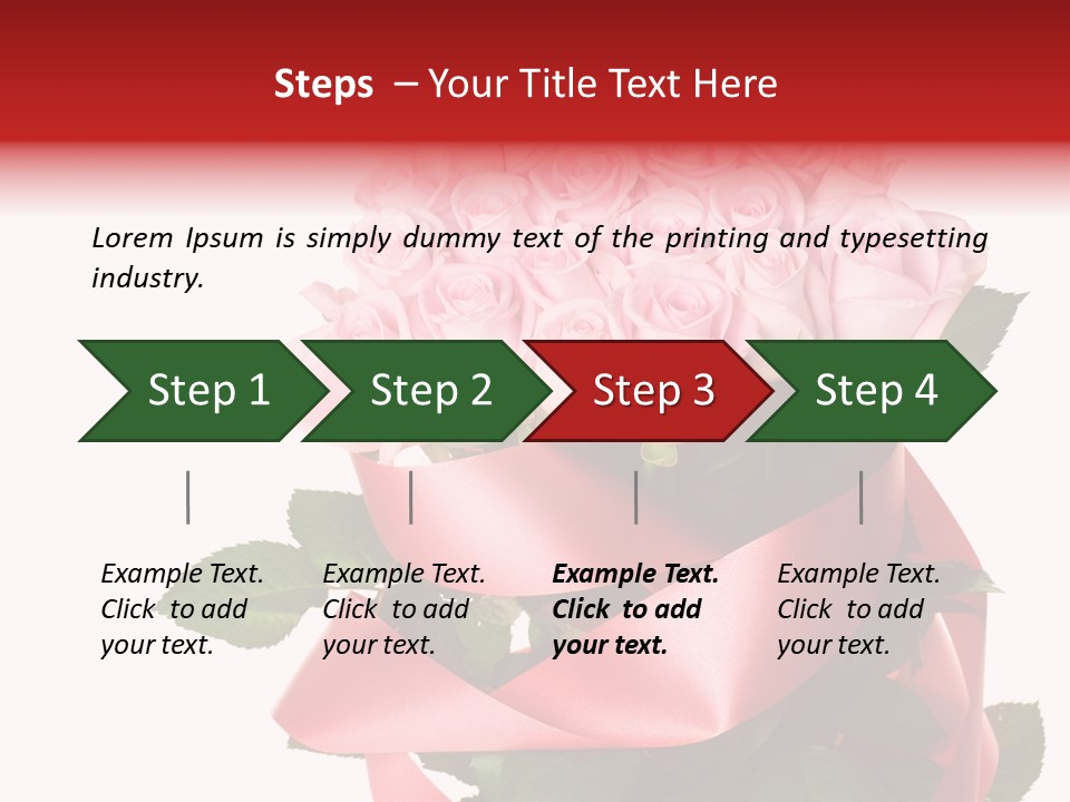 Petals Element Design PowerPoint Template