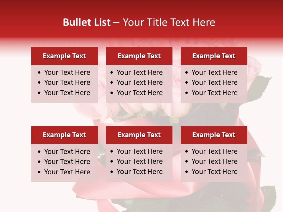 Petals Element Design PowerPoint Template