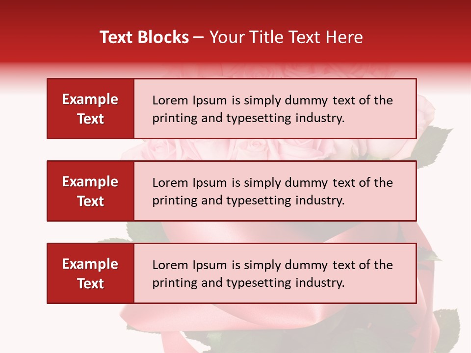 Petals Element Design PowerPoint Template