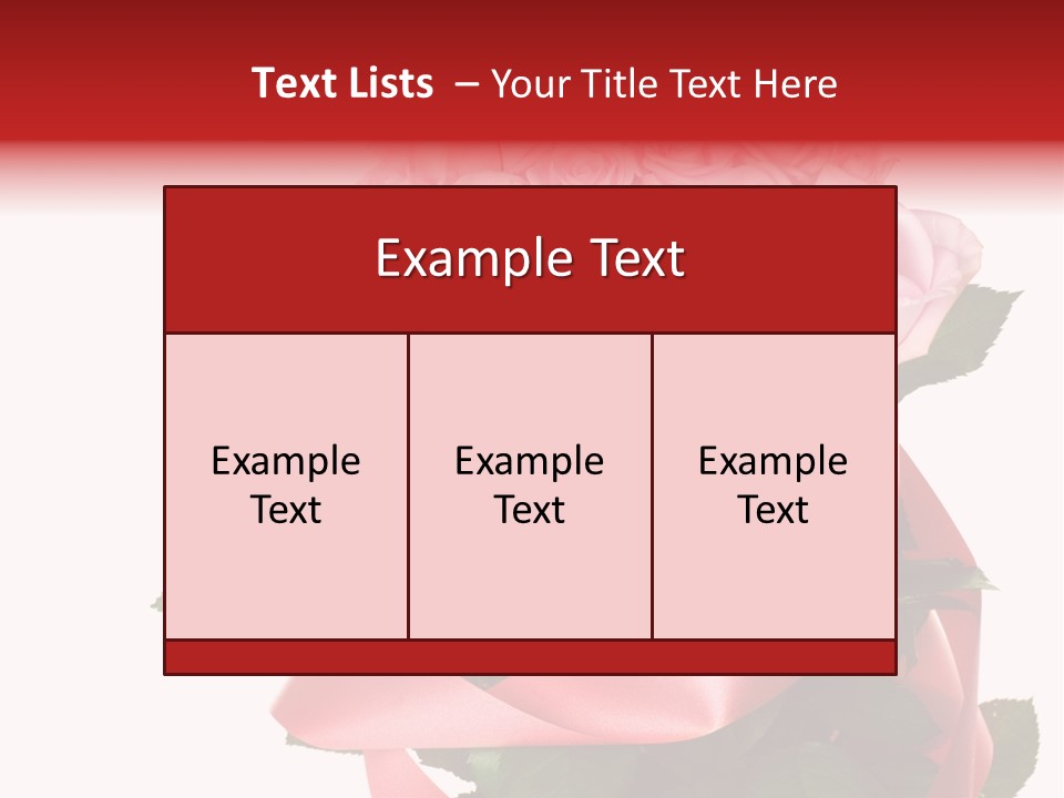 Petals Element Design PowerPoint Template