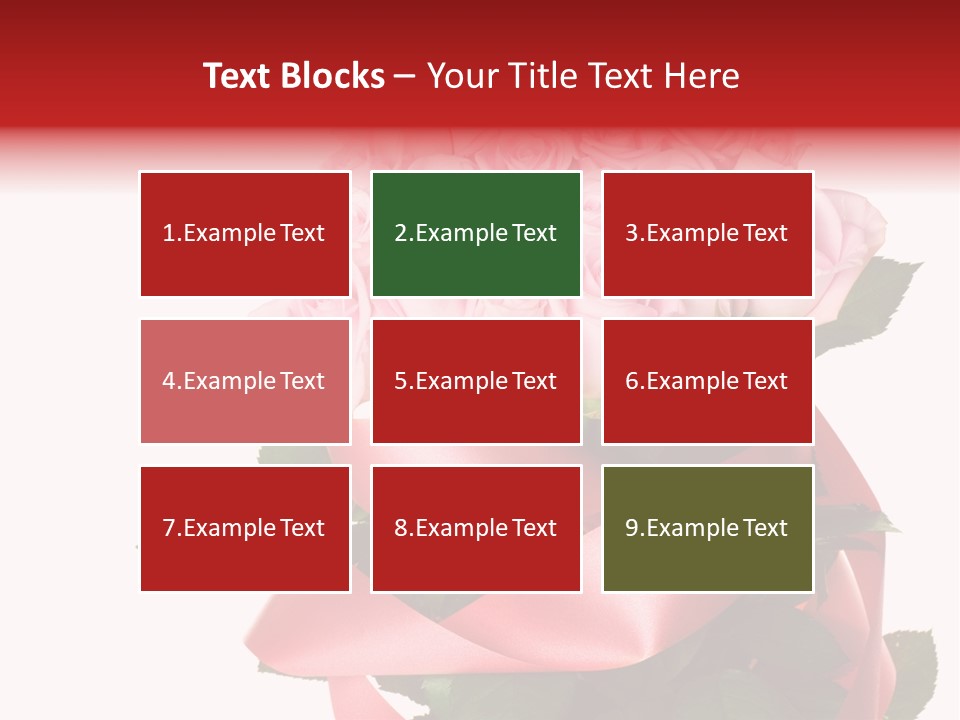 Petals Element Design PowerPoint Template