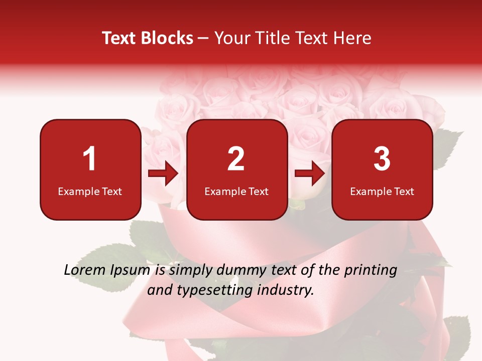 Petals Element Design PowerPoint Template