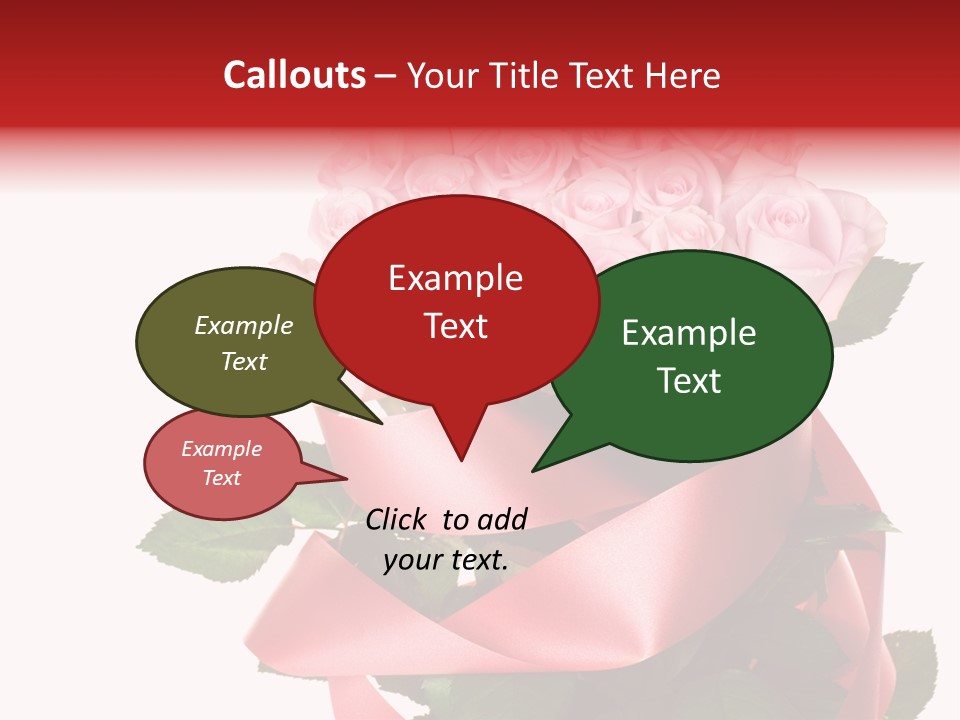 Petals Element Design PowerPoint Template