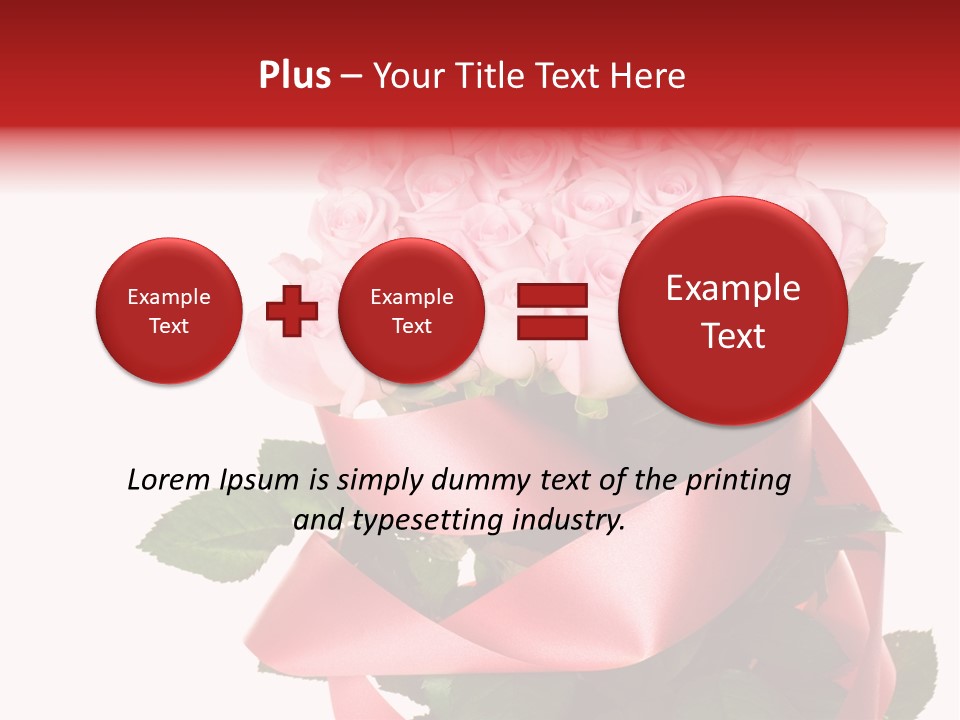 Petals Element Design PowerPoint Template