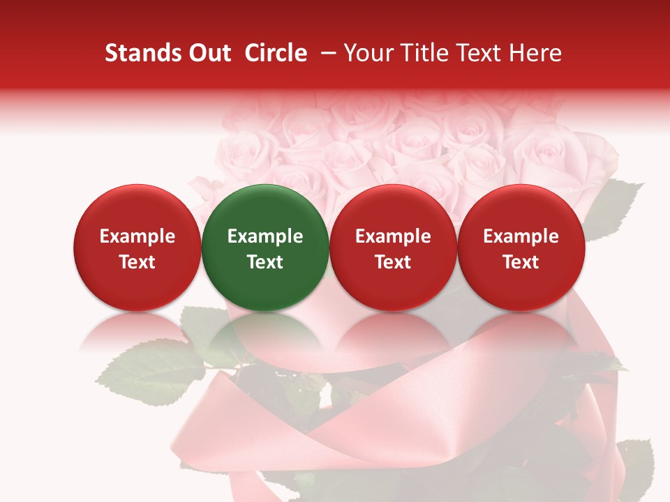 Petals Element Design PowerPoint Template