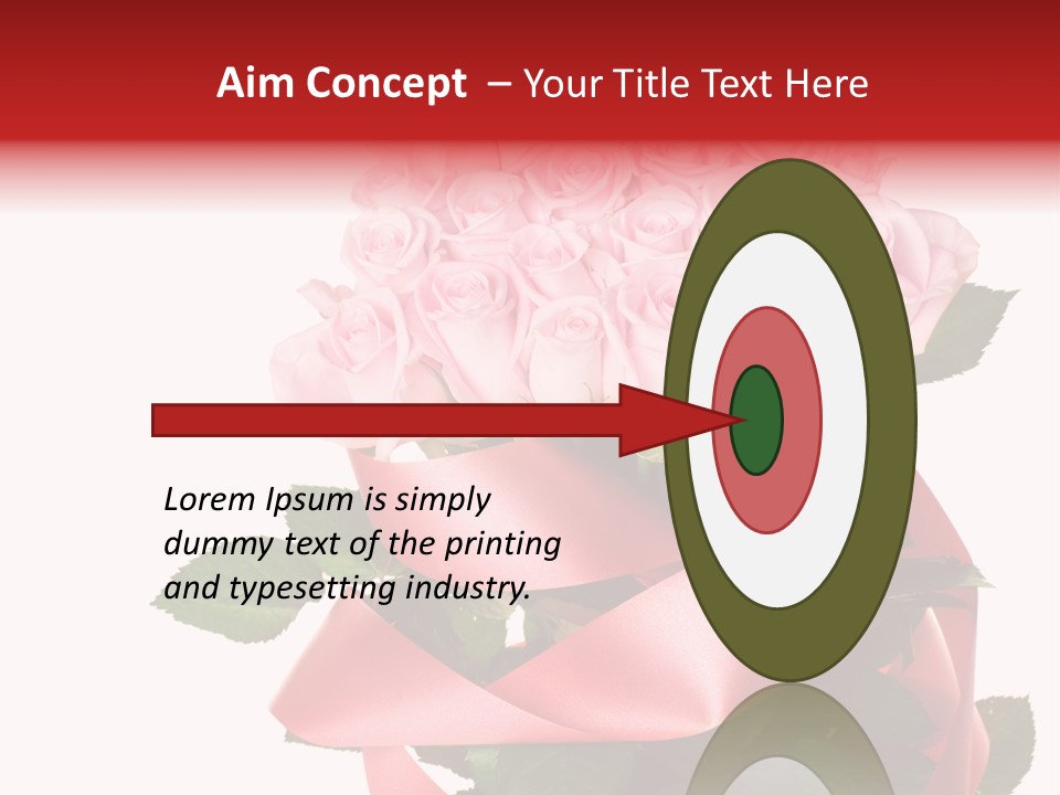 Petals Element Design PowerPoint Template