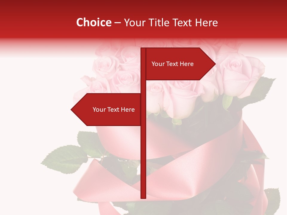 Petals Element Design PowerPoint Template