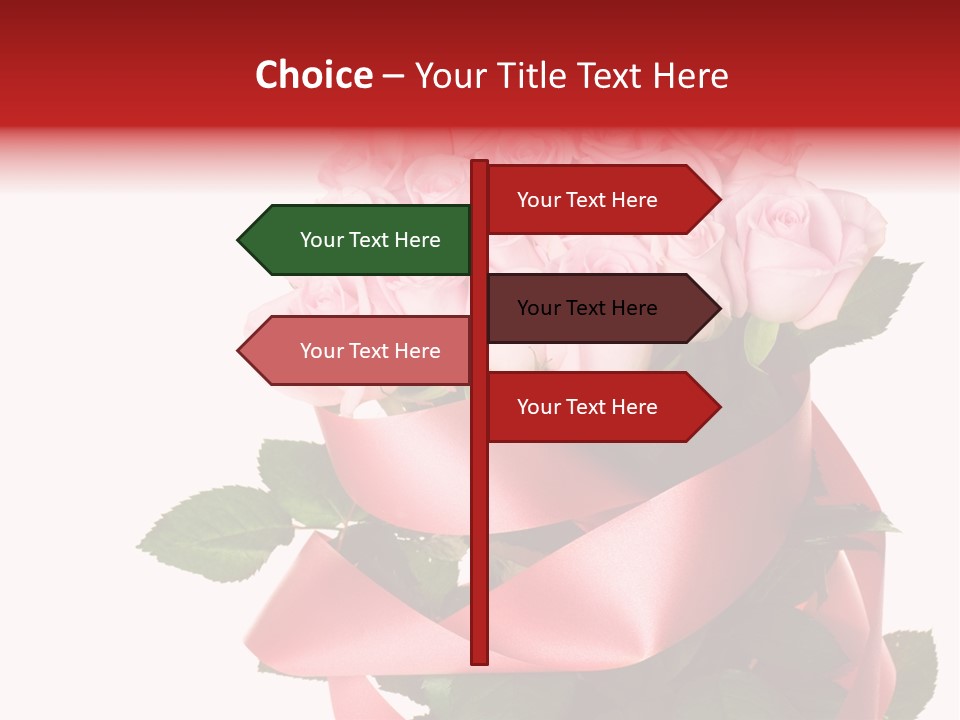 Petals Element Design PowerPoint Template