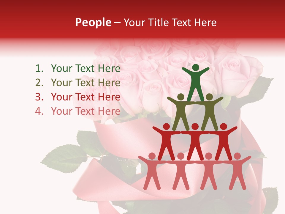 Petals Element Design PowerPoint Template