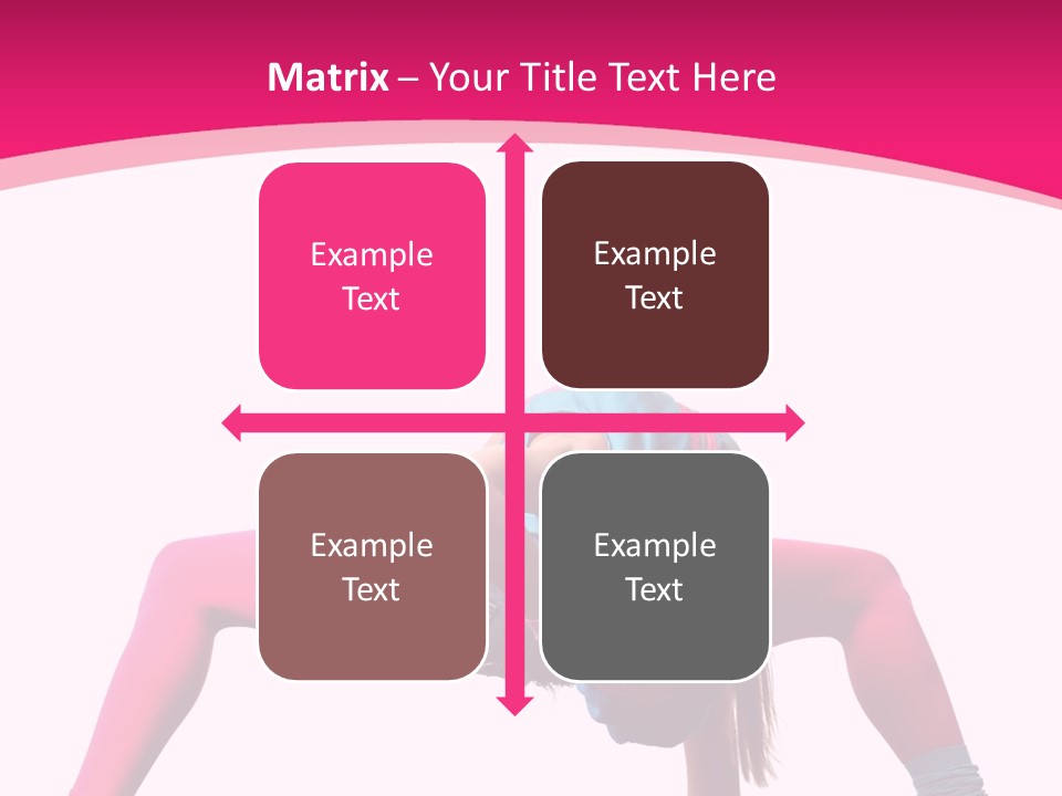 Strength Sporty Flexibility PowerPoint Template